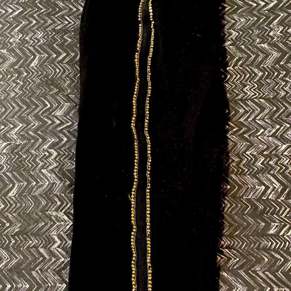 Zara Rhinestone Black Dress Pants